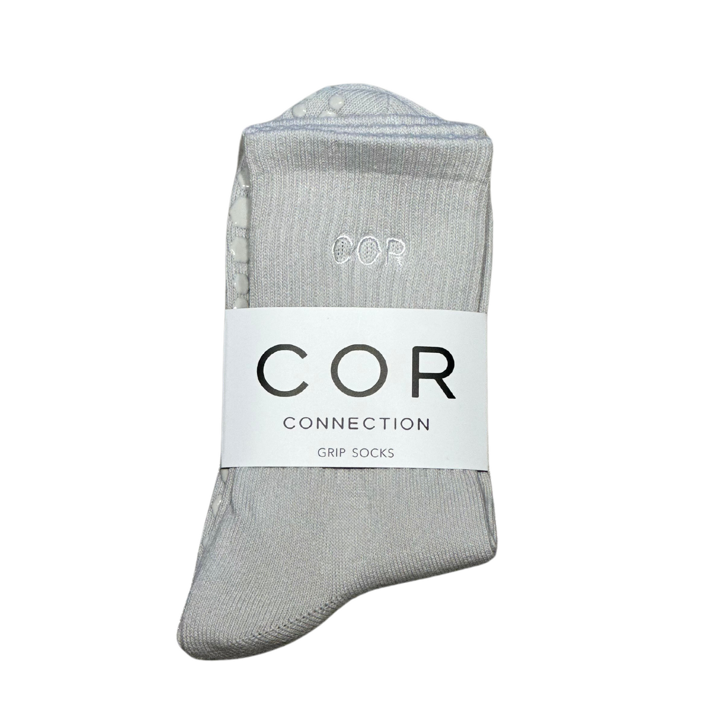 Core Grip Socks - Grey