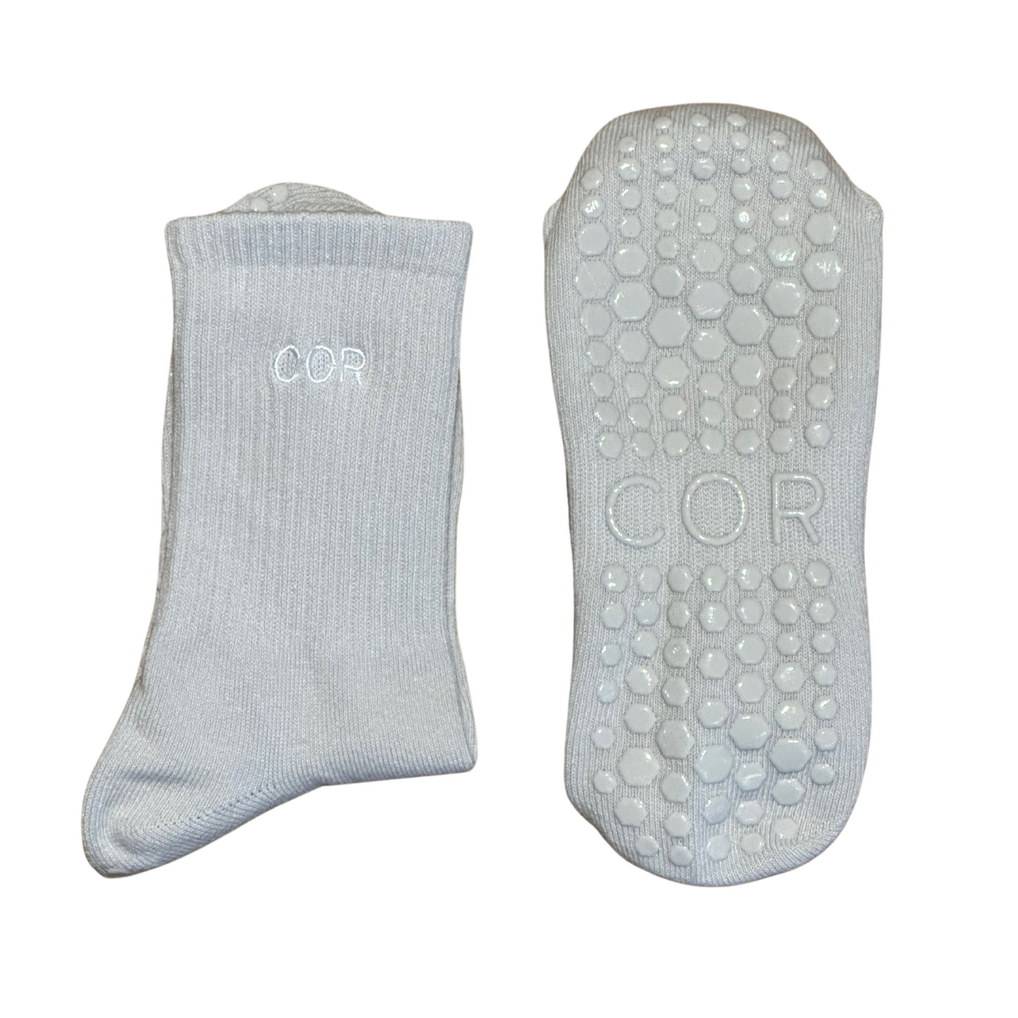 Core Grip Socks - Grey