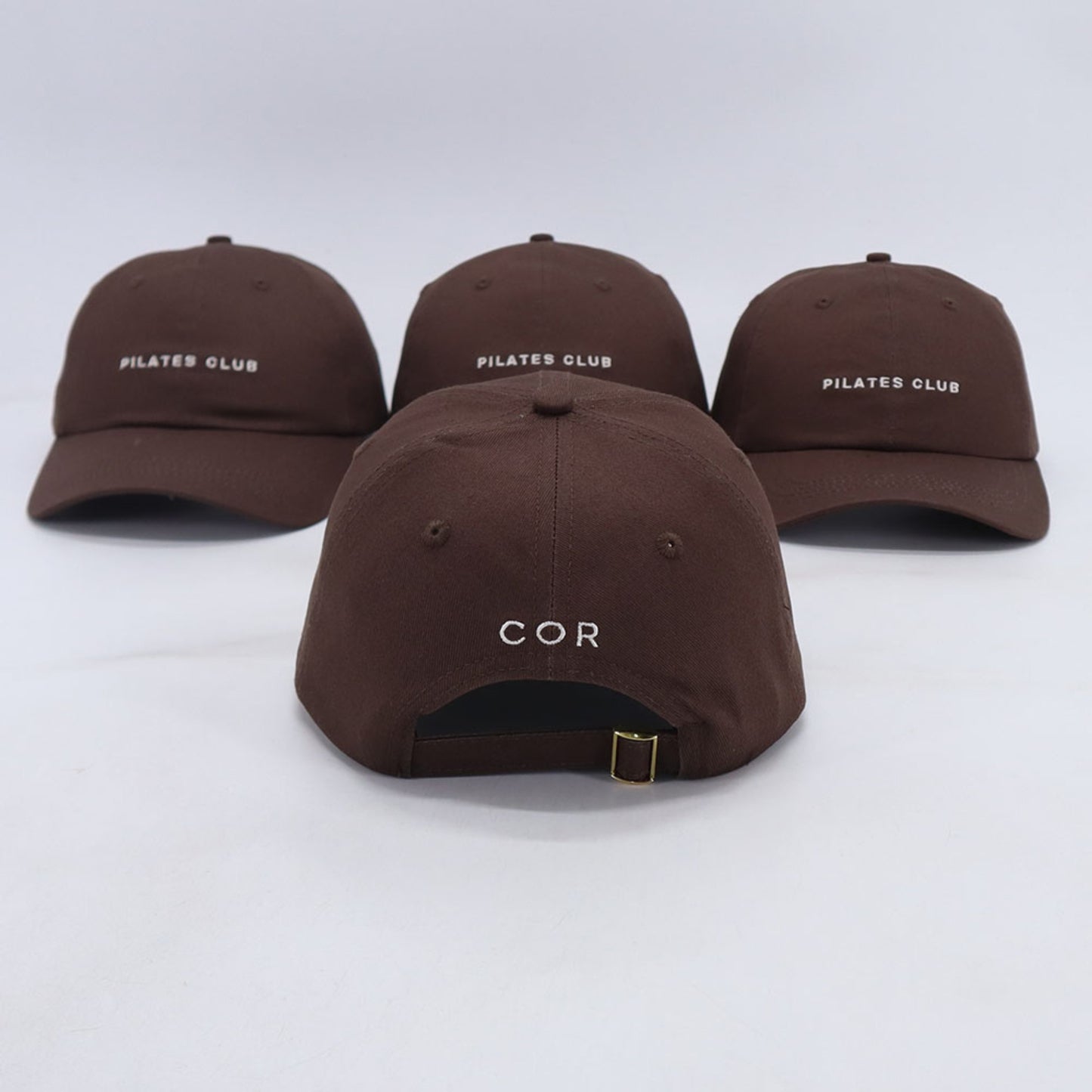 Pilates Club Cap - Chocolate